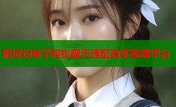 附近约妹子轻松聊天速配真实靠谱平台