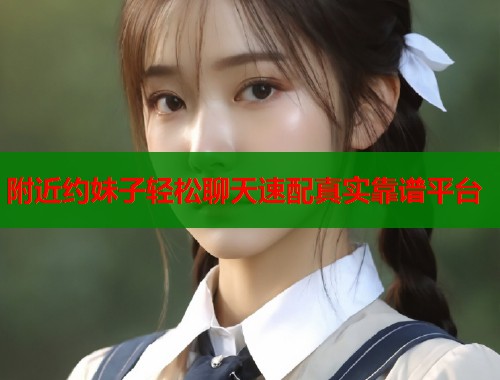附近约妹子轻松聊天速配真实靠谱平台  第1张
