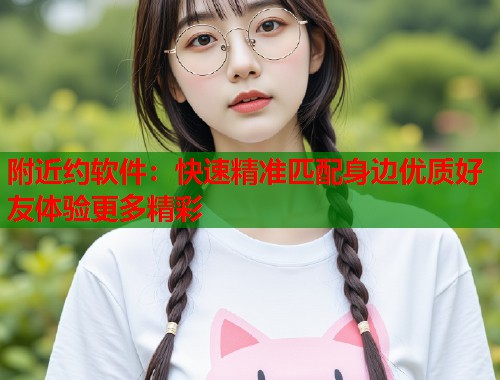附近约软件：快速精准匹配身边优质好友体验更多精彩  第1张