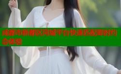成都市新都区同城平台快速匹配即时约会体验
