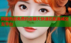 同城热恋免费约会聊天快速匹配真诚交友平台