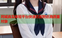 同城真实体验平台快速匹配附近高质量对象