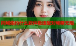 同城炮约什么软件极速配对畅聊无阻