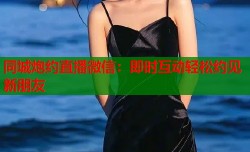 同城炮约直播微信：即时互动轻松约见新朋友