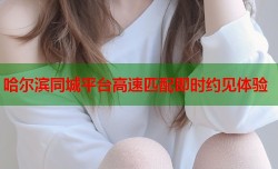 哈尔滨同城平台高速匹配即时约见体验