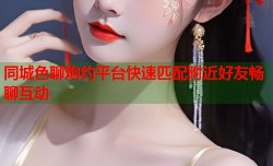 同城色聊炮约平台快速匹配附近好友畅聊互动